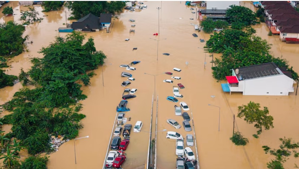 Disaster affected school